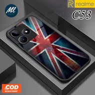 Latest Realme C53 NFC Glass Softcase [SK47] - Realme C53 glass softcase - Realme C53 glass Glitter s