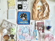 Sanx San-x 三麗鷗 rilakkuma 鬆弛熊 爆炸狗 恐龍仔 烘燶麵包 角落生物 Sumikko Gurashi 蜜柑仔 鴨仔 黑白豬  憂傷馬戲團 深情馬戲團 點心貓 夏波團長 意志薄弱
