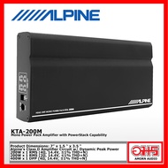 ALPINE KTA-200M Mono Power Pack Amplifier with PowerStack Capability เพาเวอร์แอมป์ โมโน AMORNAUDIO / อมรออดิโอ