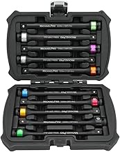 MichaelPro MP001208 10-Piece 1/2-Inch Drive Torque Limiting Extension Bar, 65 to 150 Ft-Lbs (90 to 2
