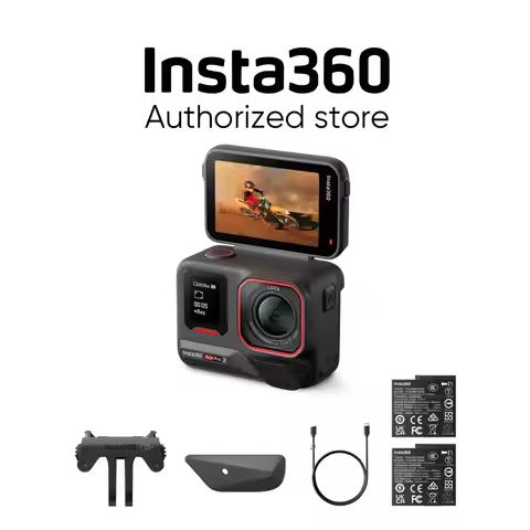 Insta360 Ace Pro 2 8K AI Powered Action Cam - Dual Battery Standard Bundle