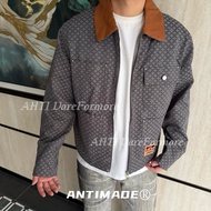 25FW Autumn Winter New Style V Pharrell Fei Dongxiu Style X Nigo3.0 Joint Series Corduroy Collar Old