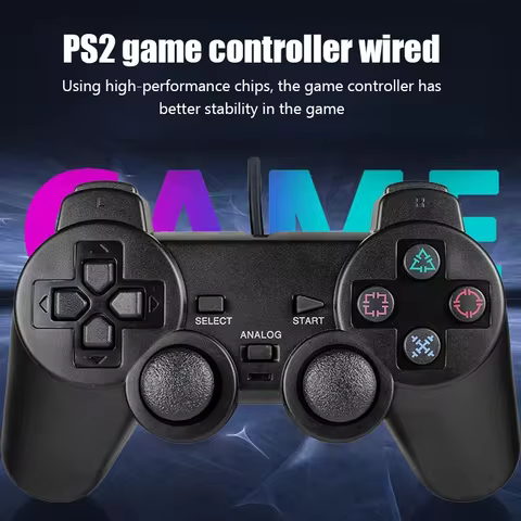 USB wired gamepad computer game accessories laptop wired game controller is compatible with Win7 Win