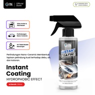 Waxouse Instant Coating Car and Motorcycle Body Polish Semi Nano Coating Taro Leaf Effect