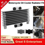 GSE Motorcycle Oil Cooler Radiator Condenser Motorcycle Oil Radiator Pit Bike Engine Cooling