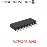 2pcs/lot MCP3208-BI/SL 16-SOIC Analog to Digital Converter MCP3208-B