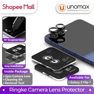 Camera Lens Protector Samsung Galaxy Z Flip7 / Z Flip 7 Ringke Camera Lens Frame Glass (2 Pack)