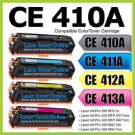 Compatible to H* CE410A CE 410A 305A H* LaserJet Pro 300 M351 M351A M375 M375nw M451 M451dn M451nw M