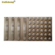 Tactile Paving tile mat plate  304 Stainless Steel 316 tactile indicators stud buttons tactile strip