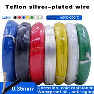 Fep Teflon Silver-Plated Wire High Temperature Wire 0.35mm2, Wire Outer Diameter 1.3mm High Temperat