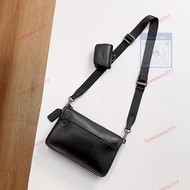 Heritage二合一小方包單肩斜挎包信封包，簡單百搭 潮流帥氣～24x15x3cm#coach蔻馳