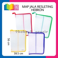 1 PCS HEBRON ZIPPER MESH MAP DOCUMENT BAG/ PAPER MAP/