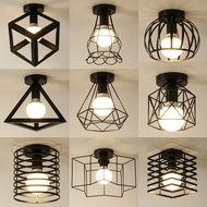 Cross-Border Lighting Creative Foyer Aisle Light Corridor Light Iron Entrance Balcony Bedroom Light 