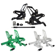 For Kawasaki Ninja ZX-25R ZX25R 2020-2024 Adjustable Rider Rear Sets Rearset Footrest Foot Rest Pegs