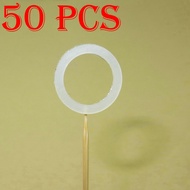 50Pcs 19×14.2×1.05mm Premium Silicone YoYo Response Pads Slim Fit YYF YYJ YoYo