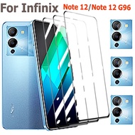 2 in 1 Tempered Glass Infinix Note 12 G96 Pro 4G Glass protection For Infinix Hot 20s 20i 20 Pay Screen Protector Screen protector Smart 6 Plus Temper Glass