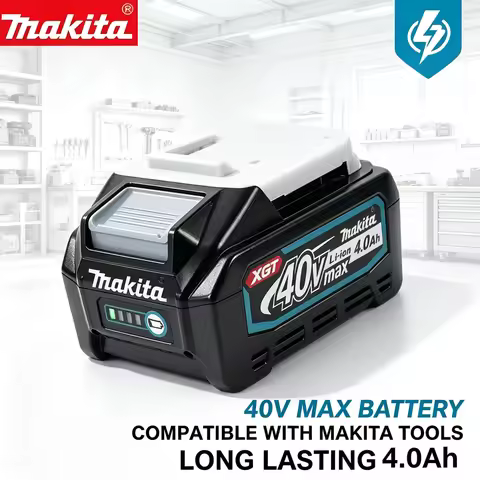 Makita 40V MAX XGT Lithium Ion Battery 4.0AH BL4020 BL4025 BL4040 BL4050 BL4080 Fit All Makita 40V X