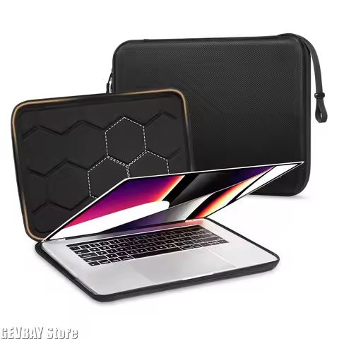 Shockproof Hard EVA Notebook Carrying Bag, 13/13.3/15.6/16in Laptop Sleeve Case For MacBook Air Leno