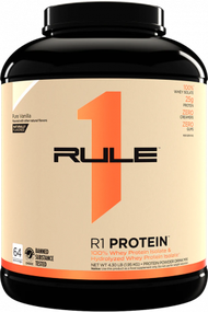 Natural R1 Protein - ISO *天然代糖* 水解分離乳清蛋白粉 4.84磅 (2.2kg) (香草)