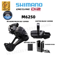 SHIMANO DEORE Di2 12spd UPGRADE KITS M6250 Shifter + Rear Derailleur + Battery + Charger warranty 2y