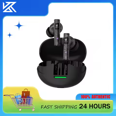 KZ Krio TWS Lossless Audio Headphones | Dual Driver Pro-Grade Sound | Bluetooth 5.3 Wireless Earbuds