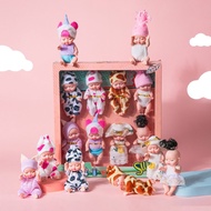 (All models) Sleeping Newborn Baby Doll 11 cm 3.5 inches With Sleeping Doll Outfit
