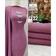 KAIN PASANG ITALIAN CREPE & COTTON CREEP EMBROIDERY EXCLUSIVE/KAIN PASANG VIRAL