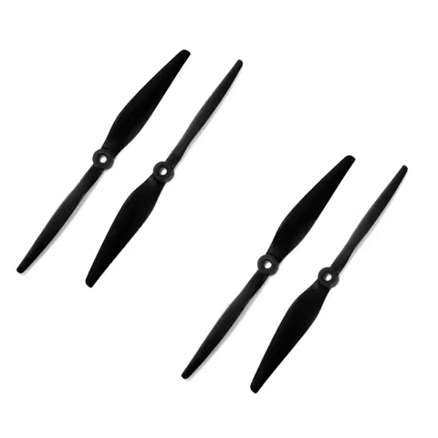 2Pair HQProp 2-blade Propeller Thin Electric Prop 7X12/7X12R CW CCW Paddle Glass Fiber Reinforced Ny