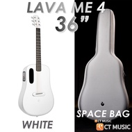 LAVA ME 3 / ME 4 ขนาด 36″ / 38″ Smartguitar with Ideal Bag / Space Bag / Airflow Bag กีตาร์โปร่งไฟฟ้า with LAVA ME3 ME4