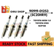 DENSO Spark Plug Original Toyota Wish 1.8 Vios NCP150 Ready Stock 90919-01253 SC20HR-11