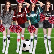 Hip-Hop Jazz Modern Dance Suit - Sequined Cheerleading Outfit