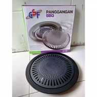 Bbq Grill Round Grill pan Barbecue enamel Diameter 30 cm
