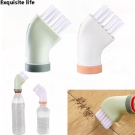 Creative Multi-use Cleaning Brush Can Be Connected To Mineral Water Bottle Dry-wet Dual-use Cleaning Brush Household Gap Brush