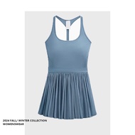 ชุดเดรสสปอร์ตสีน้ำเงิน Forever 21 ทรงเข้ารูป แขนกุด คอวี แขนกุด ทรงเข้ารูป สำหรับผู้หญิง ช่วงฤดูร้อน