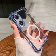 JHCase Mall Case For OPPO A18 A38 A98 5G Phone Case 2025 Shockproof New Magnetic softCase SZ15
