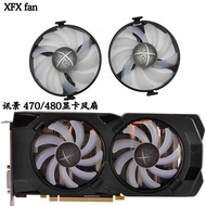 XFX Xunjing RX 470 Rx480 Rx570 Rx580 4G 8G Black Wolf Evolved Graphics Fan