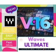 Waves Ultimate 16 for Windows & MacOS | Pro audio plugin bundle with cutting-edge effects and precis