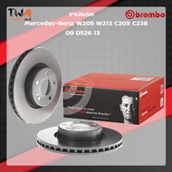 Brembo จานเบรคหน้า UV coated Mercedes-Benz W205 W213 C205 C238 09 D526 13