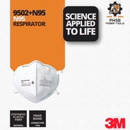 3M PROTECTIVE EQUIPMENT | 9502+N95 3M N95 RESPIRATOR | SYNTHETIC PLASTIC FIBER