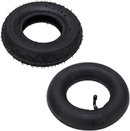 2.504 Tyre and Tube Set, Solid Rubber Scooter Tyres with Non-Slip Pattern, Inner Outer Tyre Replacem