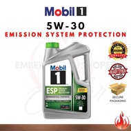 Mobil 1 ESP 5W-30 (API SQ) - 5L |  (100% Authentic Malaysia)