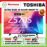 TOSHIBA 55" 65" 75" 85" Z570S 4K QLED SMART TV 144hz Gaming TV 55Z570SP / 65Z570SP / 75Z570SP / 85Z5