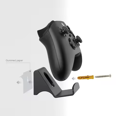 Controller Stand Wall Mount Game Holder Stand Controller Headset Display Stand for PS4 PS5 Xbox Swit