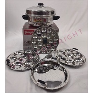 Nexa 14 Idly /Rice Cake/ Idhli Multi Combo Set With Mini Tray & Steamer  G19002