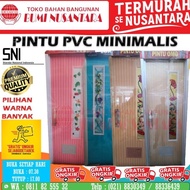 new Pintu Kamar Mandi Minimalis PVC Pintu PVC Polos Pintu WC Plastik