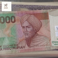 uang 5000 rupiah edisi imam bonjol tahun 2001/2013 missprint AUNC
