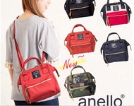 Japan anello new spring steel bar export gold laptop messenger bag Ms. Messenger leisure bag Oxford