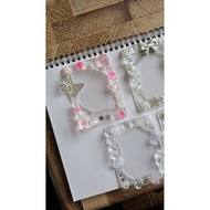 Cute decorated toploader for photocard holder PC 100% handmade