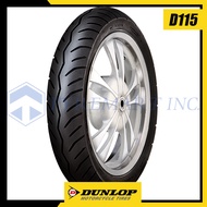 ●№☄Dunlop Tires D115 90/80-14 49P Tubeless Motorcycle Tire