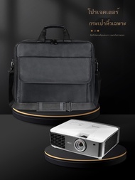 Siying กระเป๋าโปรเจคเตอร์กระเป๋าแบบพกพาถุงเก็บเหมาะสำหรับ XGIMI Nuts Xiaomi Dangbei Epson Sony Panasonic BenQ โปรเจคเตอร์พิเศษถุงซับในกระเป๋ากระเป๋ากระเป๋าเป้สะพายหลังฝาครอบป้องกัน ขนาดเดิมกันกระแทก